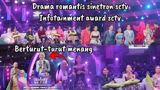 Cut syifa most charming female infotainment award saleha my heart naik ranjang luka cinta [upl. by Arrad30]