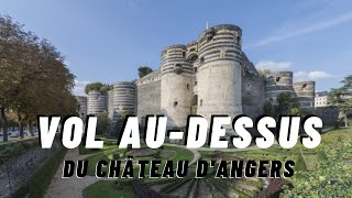 Vol audessus du château dAngers [upl. by Nuawd]