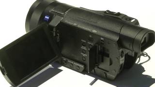 CES 2014  Sony camescope FDRAX100 [upl. by Aznaed]