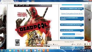 how to downlods deadpool game of ocean of game [upl. by Seedman205]