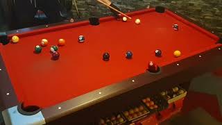 6ft pool table  8 ball dry break and run 🎱 [upl. by Arua9]