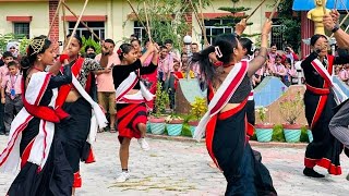 thakthuke lathi nach hile jatra 2080newariculture maicha [upl. by Annet]