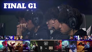 T1 vs DRX  Game 1  Grand Finals LoL Worlds 2022  DRX vs T1  G1 full game [upl. by Pardo]