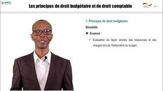 4 Principe fondamenteux de droit budgétaire et de Droit comptable [upl. by Alsi]