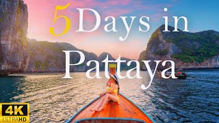 How to Spend 5 Days in PATTAYA Thailand [upl. by Wylie]