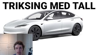 Ny Tesla Model 3 lansert i Norge  Long Range Bakhjulsdrift med 702 km WLTP [upl. by Spencer]