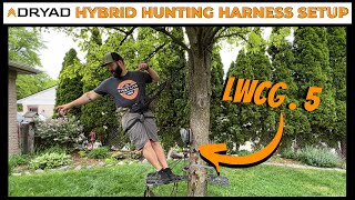 Dryad Killdeer  HYBRID HARNESS SETUP for Tree Stand amp Saddle Hunting [upl. by Nrubua]