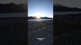 View of Pangong Lake at Ladakh [upl. by Eejan]