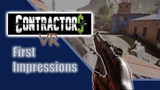 Contractors VR  First Impressions  Is It Worth it [upl. by Domash]