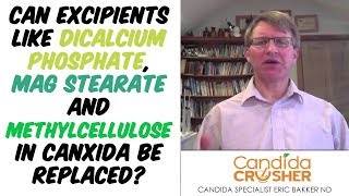 Can Excipients like Dicalcium Phosphate Mag Stearate and Methylcellulose in CanXida be Replaced [upl. by Florinda]