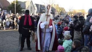 Der Heilige Nikolaus besucht Freckenhorster Kinder [upl. by Etteloc]