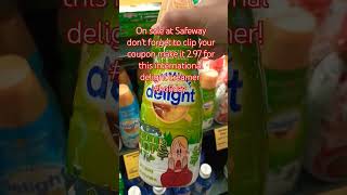 International Delight SALE 😲InternationalDelight creamer viralvideo l☃️❄️🥶 [upl. by Nayllij]