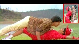 Chiranjeevi Trinetrudu Movie Video Songs  Lovely Lakumuki [upl. by Anam926]