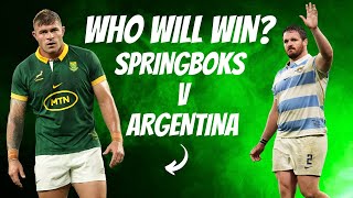 The Ultimate Preview Springboks v Argentina [upl. by Jann]