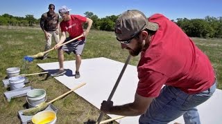 Giant Pictionary Battle  Dude Perfect [upl. by Gonyea]