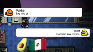 Among Us But I Cant Say Anything Other Than 🥑 AVOCADOS FROM MEXICO 🥑 [upl. by Reteip108]