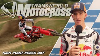 High Point Pro Motocross Press Day  TWMX First Look [upl. by Dric388]