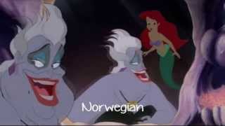 The Little Mermaid quotMy Dear Sweet Childquot  Multilanguage [upl. by Pompei]