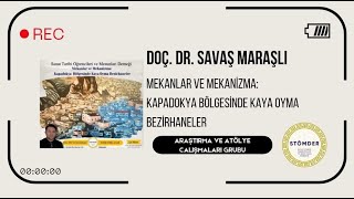 quotMekanlar ve Mekanizma Kapadokya Bölgesinde Kaya Oyma Bezirhanelerquot  Doç Dr Savaş Maraşlı [upl. by Osicran]