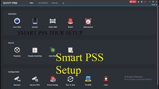 Smart PSS Configuration  How to add Device  How to Setup TOUR option in Smart PSS [upl. by Ayela456]