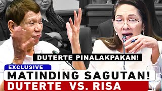 FPRRD Pinalakpakan sa Senado sa Harapan nila ni Risa Hontiveros [upl. by Wagoner]