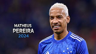 Matheus Pereira 2024 ● Cruzeiro ► Amazing Skills Goals amp Assists  HD [upl. by Ashlen827]