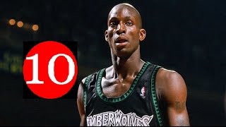 Kevin Garnett Top 10 Plays of Career [upl. by Arola585]