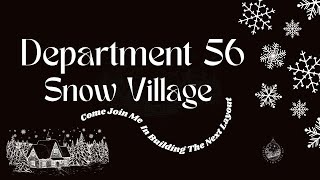 Department 56 Snow Village Build [upl. by Feldstein]