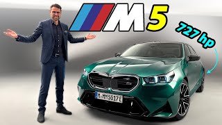 allnew BMW M5 REVEAL REVIEW  hot or not [upl. by Adnimra429]