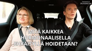 Mitä kaikkea hormonaalisella ehkäisyllä hoidetaan  Duodecimin Kimppakyyti [upl. by Nihahs]