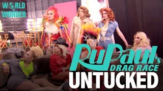 Untucked RuPauls Drag Race Season 8  Episode 3 quotRuCos Empirequot [upl. by Enitsej]