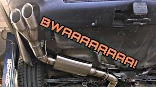 We Put A Custom Exhaust On Our Volvo V70R And It Sounds AMAZING [upl. by Maria]