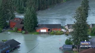 Residents react to second historic flooding in as many years in Juneau [upl. by Dyann141]