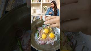 ytshorts Aditi Rao Special Half Moon moon moon egg recipe [upl. by Pirali]