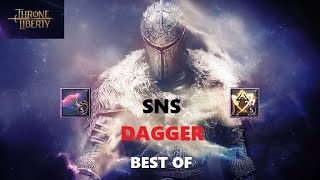 THRONE AND LIBERTY  SNSDagger Gameplay PVP Best of [upl. by Anawek]