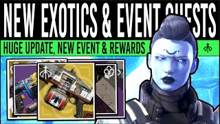 Destiny 2 NEW EVERVERSE EXOTICS amp FREE LOOT Wish 6 Event Quest Prophecy Loot amp Patch 5th March [upl. by Descombes]