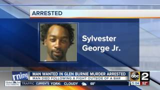 Man wanted in Glen Burnie murder arrested [upl. by Eatnhoj903]