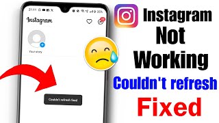 Instagram not working today  Instagram couldnt not refresh  Instagram server down today problem [upl. by Lashoh]