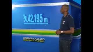 Robson Caetano explica a maratona olímpica [upl. by Larsen]