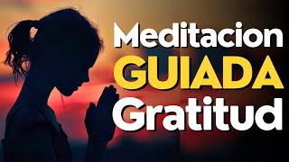 Meditacion GUIADA 10 MINUTOS Gratitud ✨ [upl. by Bain446]