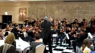 Andante festivo Sibelius  VUSO Young Dublin Symphonia and Midtjyllands Unge Strygere [upl. by Crotty]