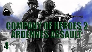 Ep4 MARCHE  Company of Heroes 2 Ardennes Assault Campaign [upl. by Relyks]