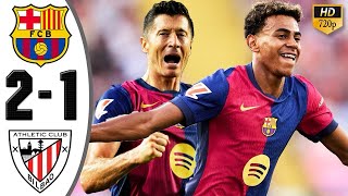 Barcelona vs Athletics Bilbao Goals amp Extended Highlights [upl. by Stormy812]