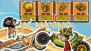 HILL CLIMB RACING 2 TEMPORADA COMPLETA ROTADOR AL MÁXIMO [upl. by Holds372]