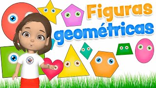 Las FIGURAS GEOMÉTRICAS planas para niños [upl. by Vachil112]