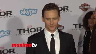 Tom Hiddleston quotThor The Dark Worldquot LA Premiere [upl. by Neiht]