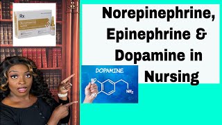 Epinephrine Norepinephrine and Dopamine [upl. by Bailey]