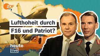 General Freuding und ExUSGeneral Hodges über UkraineHilfe und militärische Lage  ZDFheute live [upl. by Anerroc]