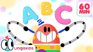 Baby Bots ABC SONG 🔤🤖  More Songs for Kids  Lingokids [upl. by Karin]