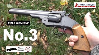 Barra Schofield No3 BB Revolver US Army Replica Co2 Air Pistol [upl. by Marek65]